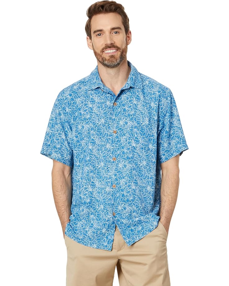 

Рубашка Tommy Bahama High Tide Hibiscus, цвет Indigo Coast