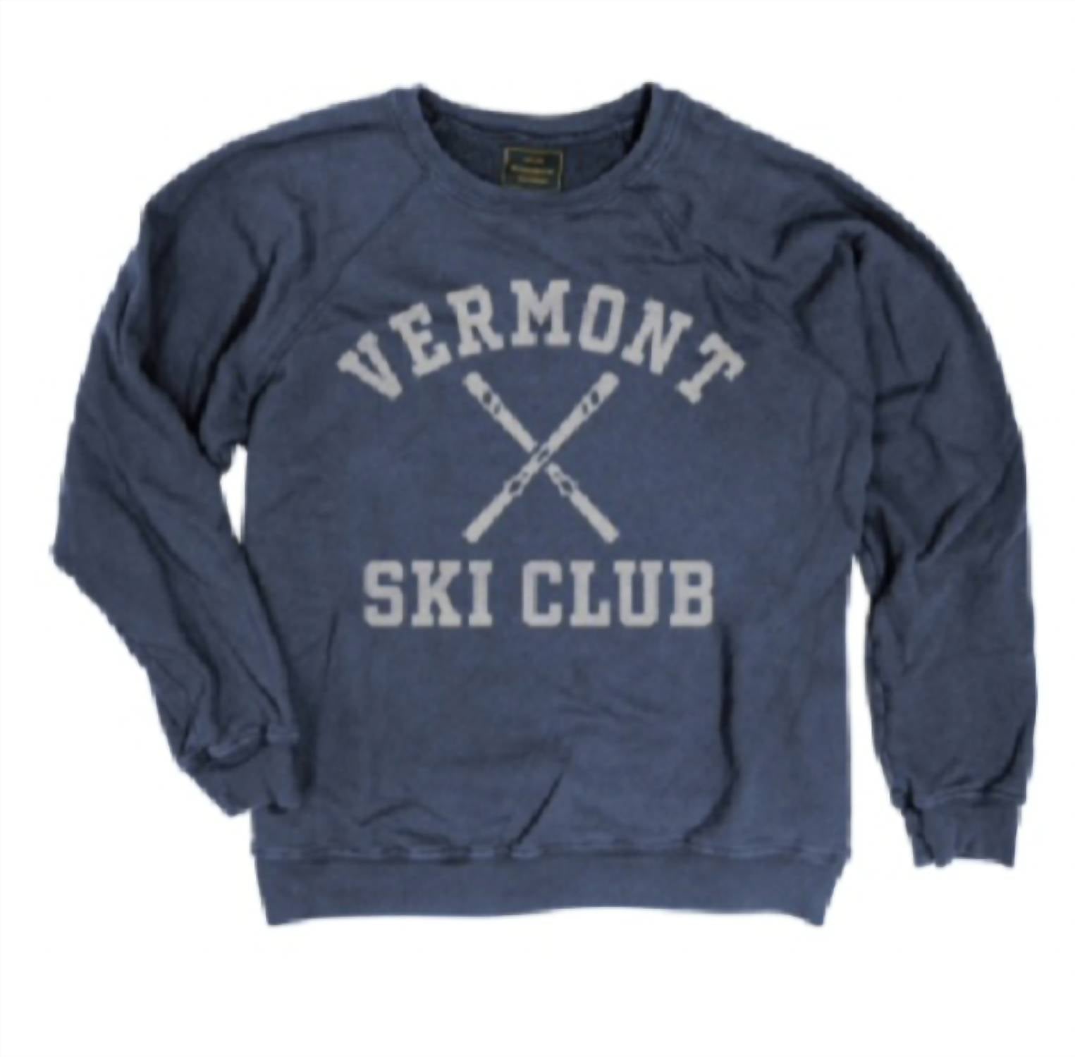 

Свитшот Vermont Ski Club в винтажном темно-синем цвете The Original RETRO BRAND