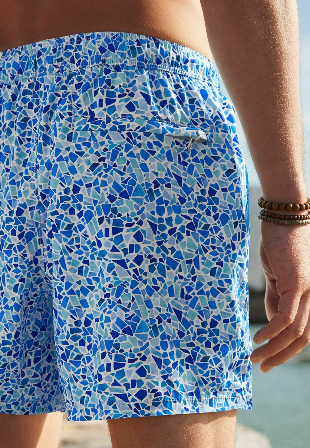 

Купальник PREMIUM PRINTED REGULAR FIT Next, синий
