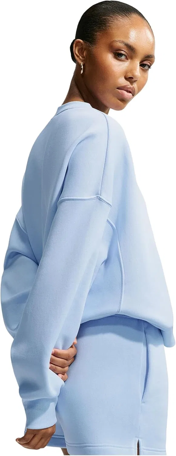 Шорты женские Nike, цвет Hydrogen Blue/Sail — фото 4