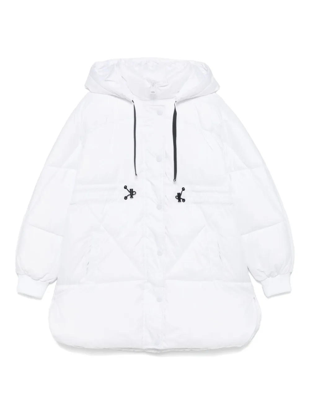 

Стеганый пуховик MSGM Kids, белый