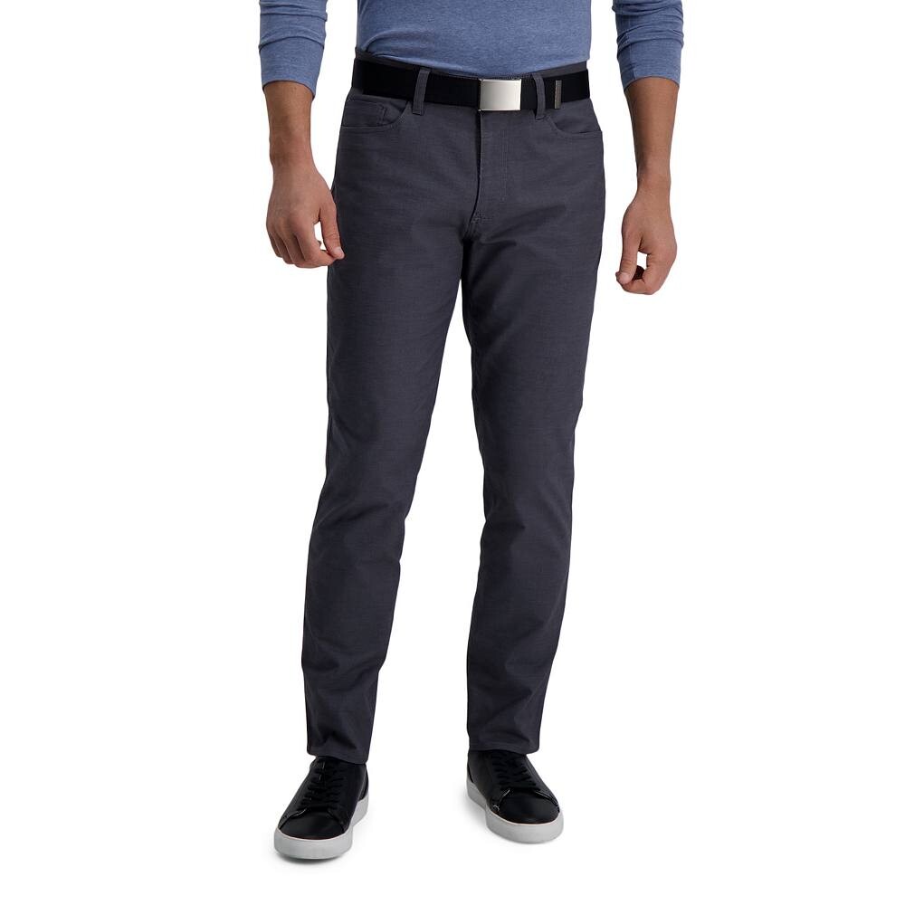 

Мужские брюки узкого кроя Haggar The Active Series City Flex Performance, цвет Dark Gray