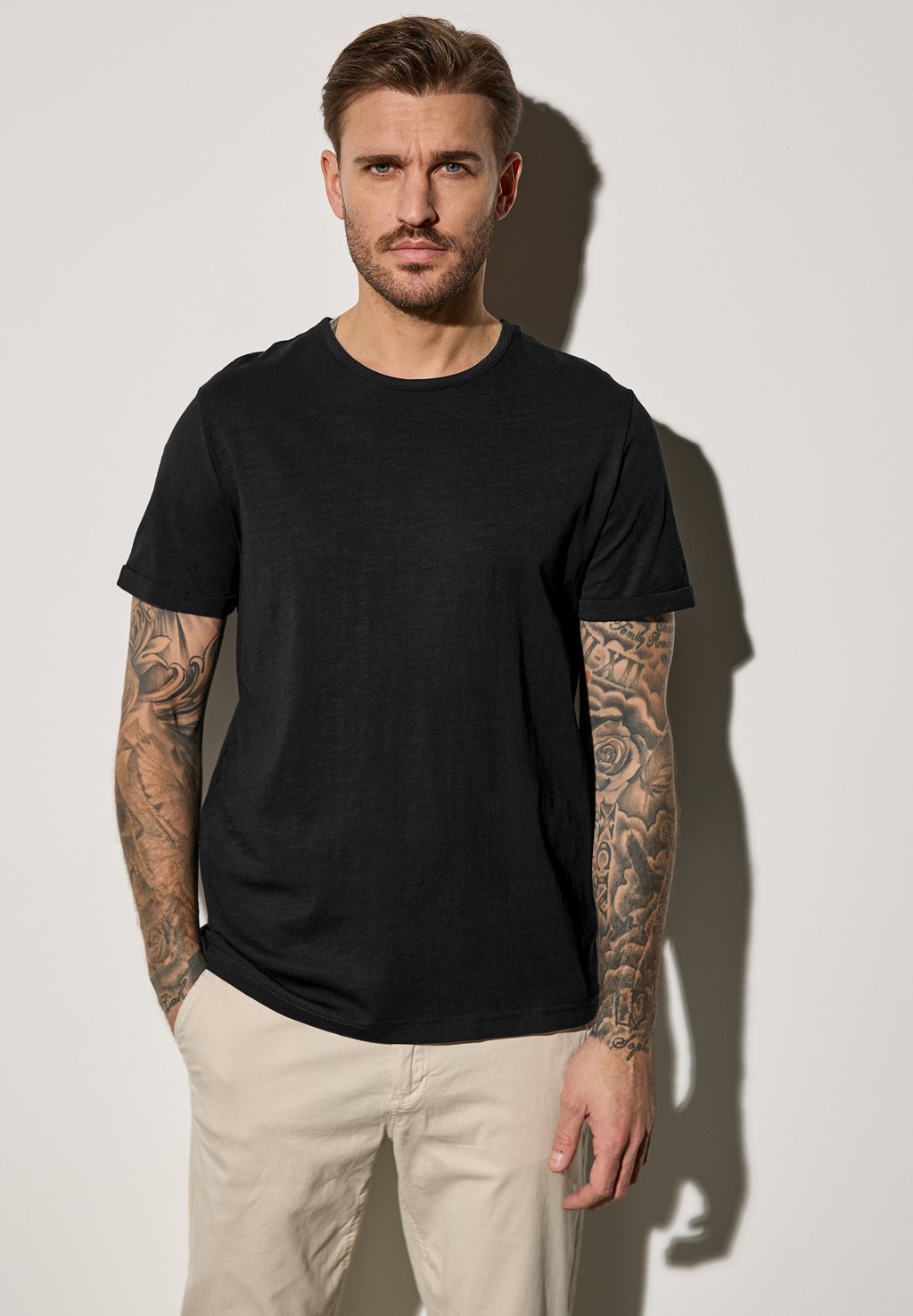 

Базовая футболка CREWNECK Street One MEN, черный