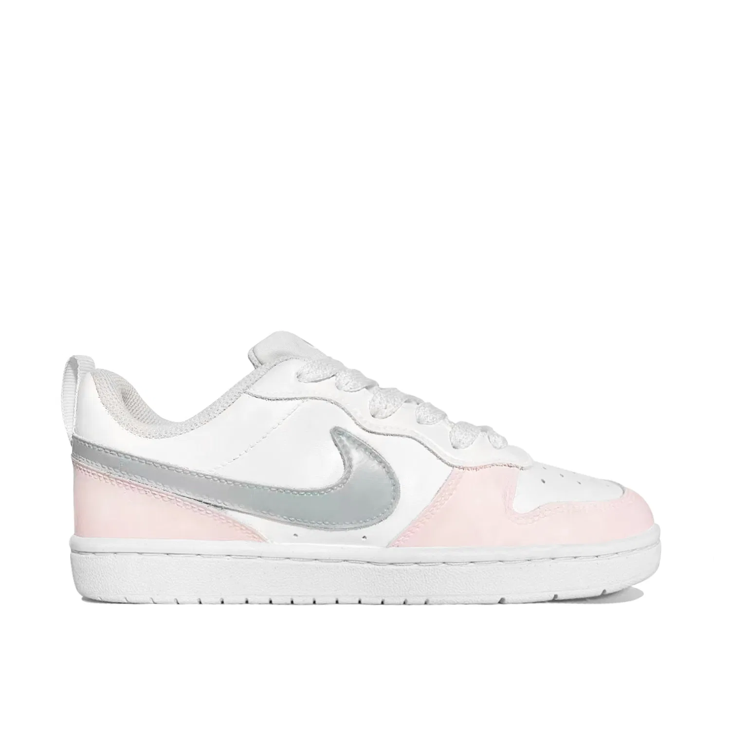 Кроссовки детские скейтбординг Nike Court Borough Butterfly Effect Pink Gray — фото 3