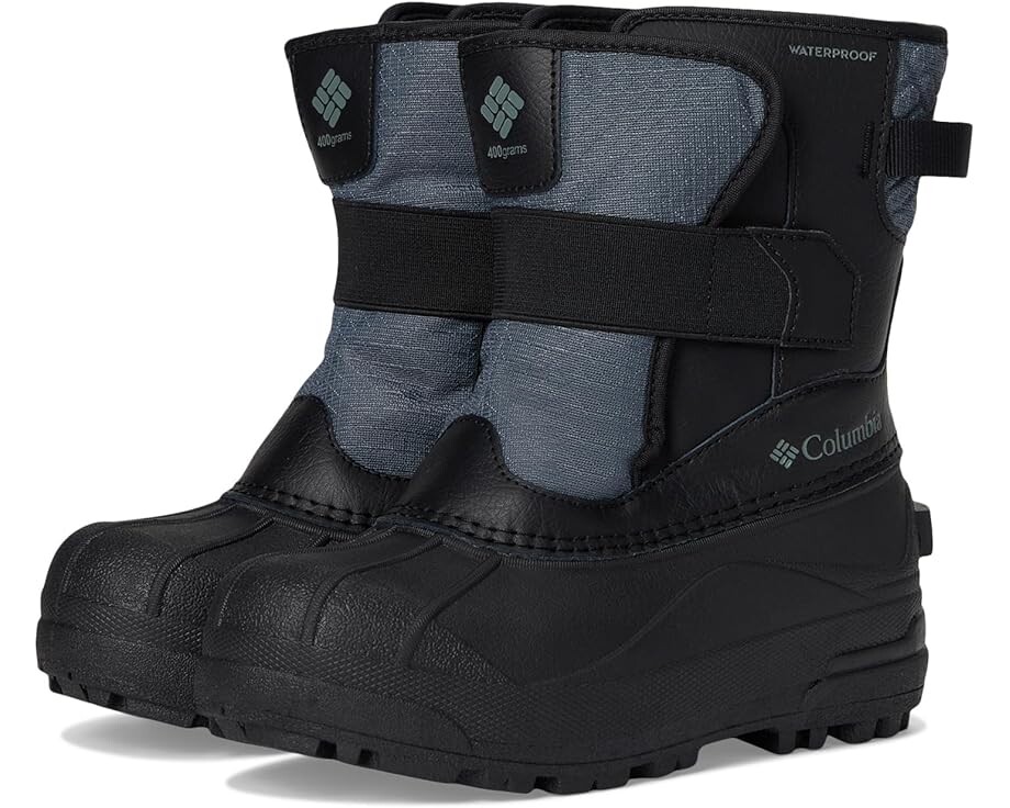 

Ботинки Columbia Kids Bugaboot Celsius Strap, цвет Black/Graphite
