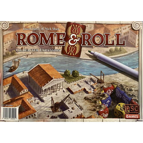 

Настольная игра Rome And Roll Board Game: Character Expansion PSC Games