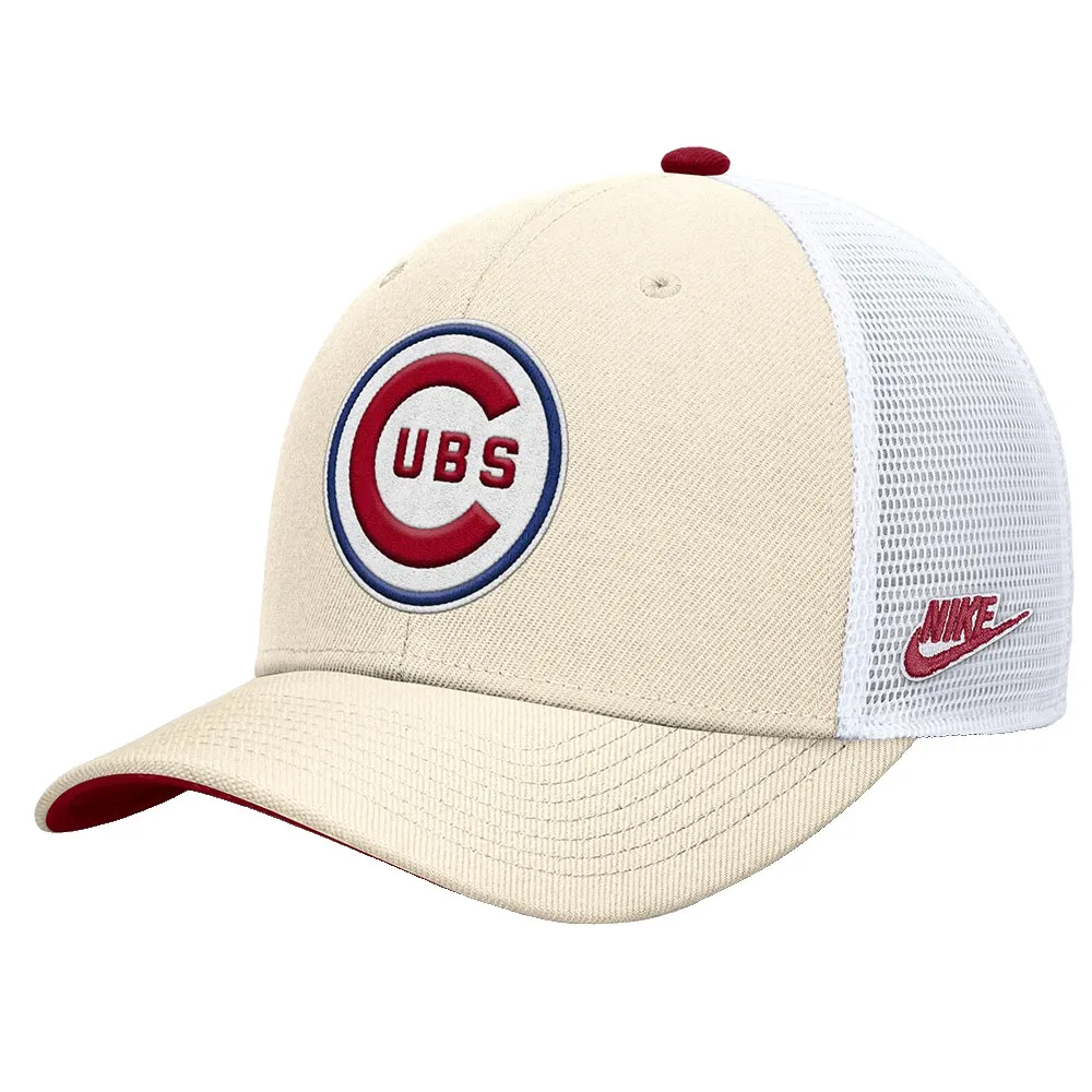 

Бейсболка Nike MLB Chicago Cubs Dri-Fit Rise Structured, бежевый