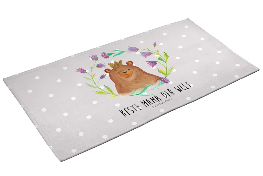 

Банное полотенце Mr. & Mrs. Panda, серый