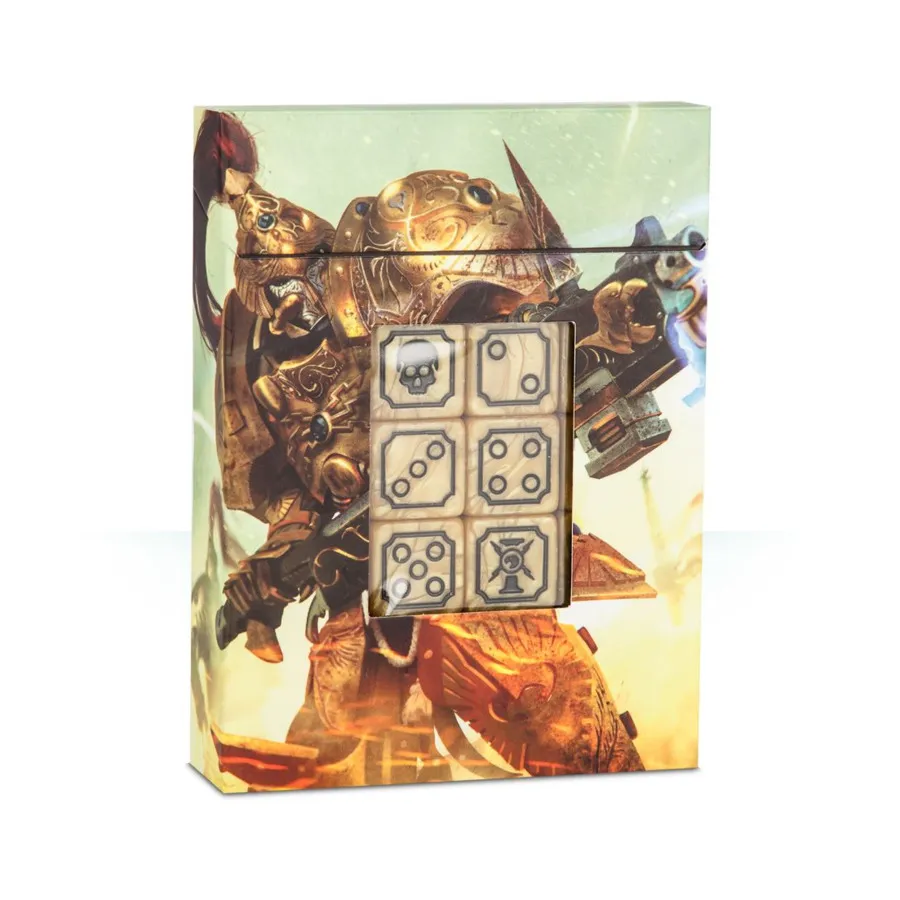 

Кости Адептус Кустодес (20), Warhammer 40,000 - Dice (Games Workshop)
