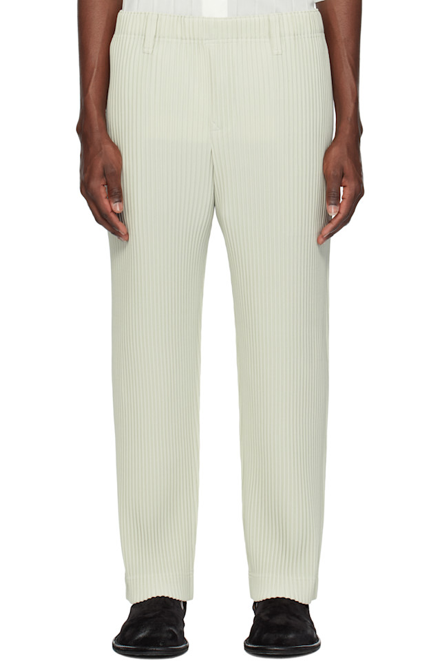 

Брюки с плиссировкой 1 Homme Plissé Issey Miyake, серый