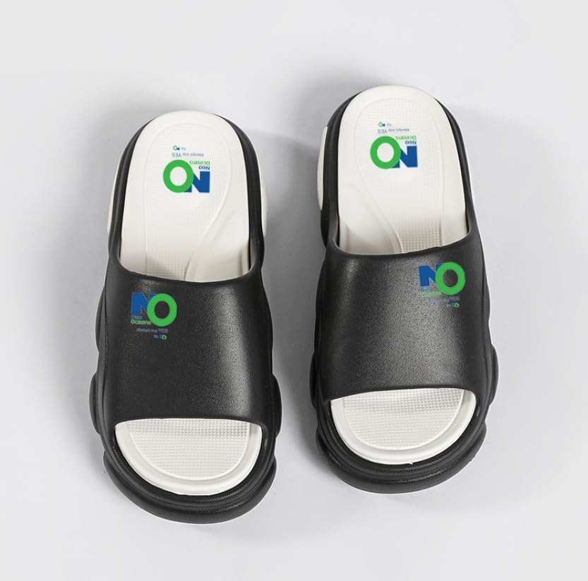 Сандалии Neo Designers NeoWalk Comfort для мужчин и женщин - легкие шлепанцы из ЭВА с поддержкой пятки, амортизирующей подошвой и противоскользящей поверхностью - повседневная обувь для дома и улицы, черный — фото 3