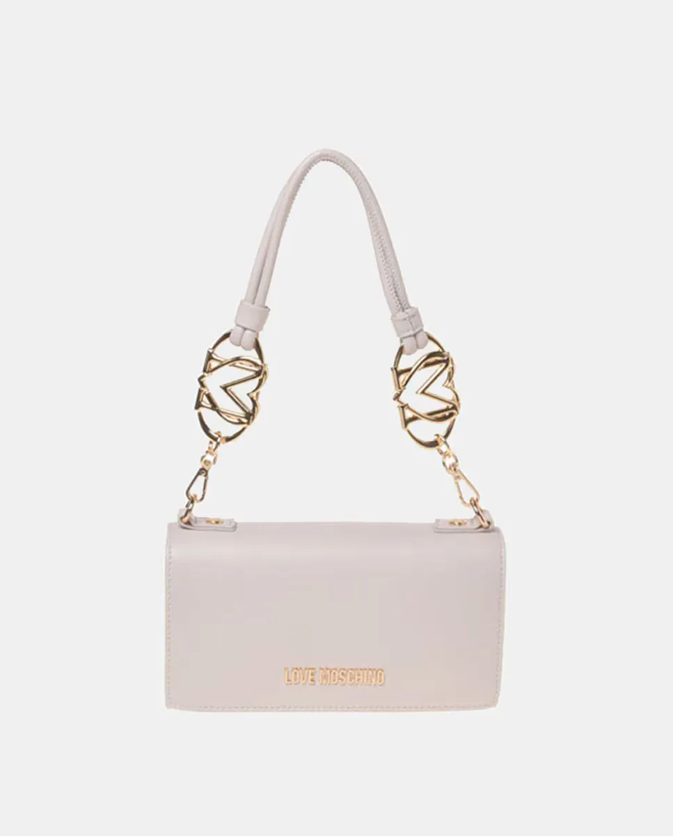 

Сумка с клапаном и застежкой на пуговицы для одеяла Love Moschino, цвет Crudo