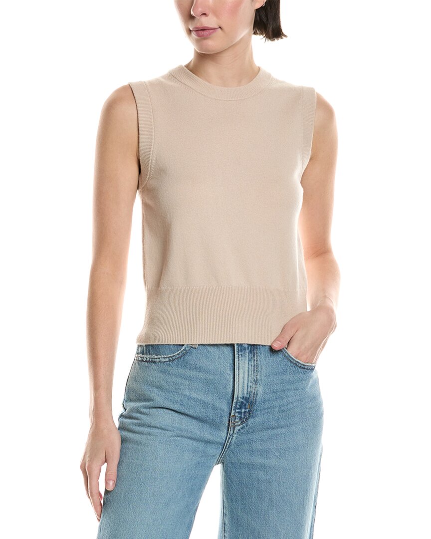 

Винс Свитер из шерсти и кашемира Vince, коричневый