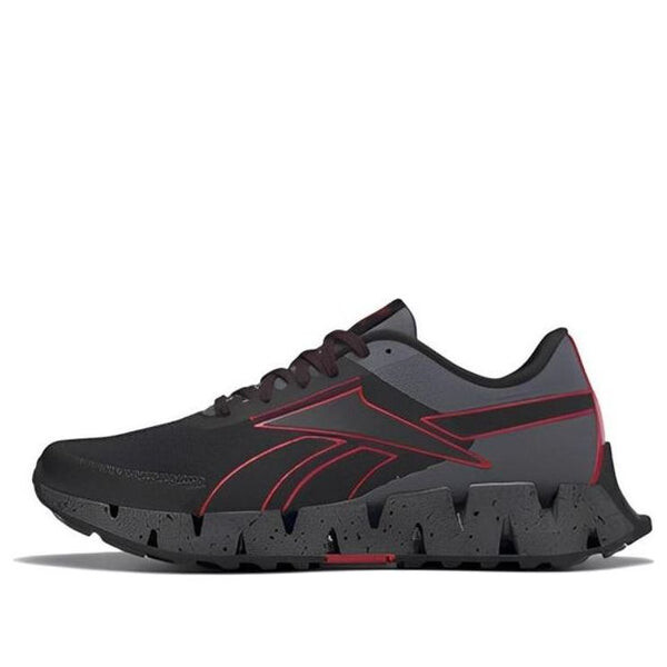 

Кроссовки zig dynamica 2 adventure shoes 'black / vector red' Reebok, черный