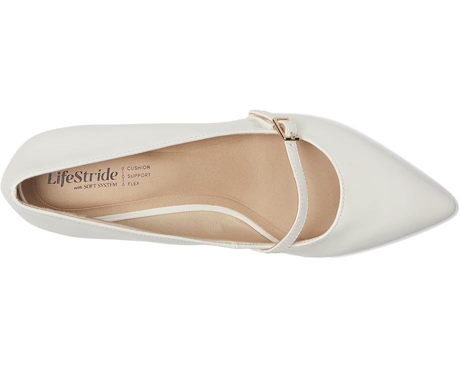 Туфли LifeStride Madelyn Mary Jane Shoes, цвет White Patent — фото 2