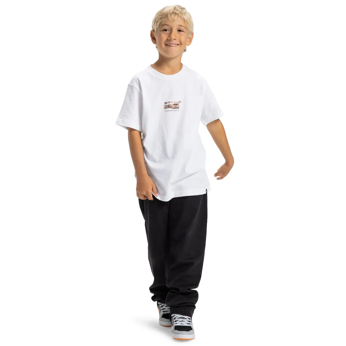 Детская футболка DC Handy Cam DC Shoes, белый — фото 4