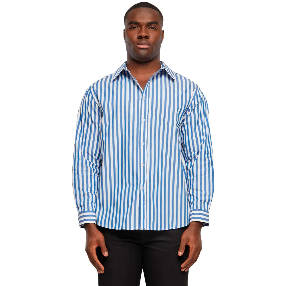 

Рубашка с длинным рукавом Urban Classics Striped Summer, синий