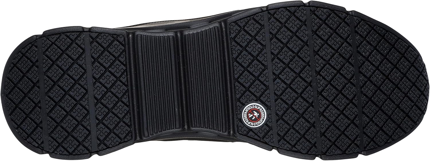 Мужские кроссовки Skechers Glide-Step Pro с противоскользящей подошвой, черный — фото 4