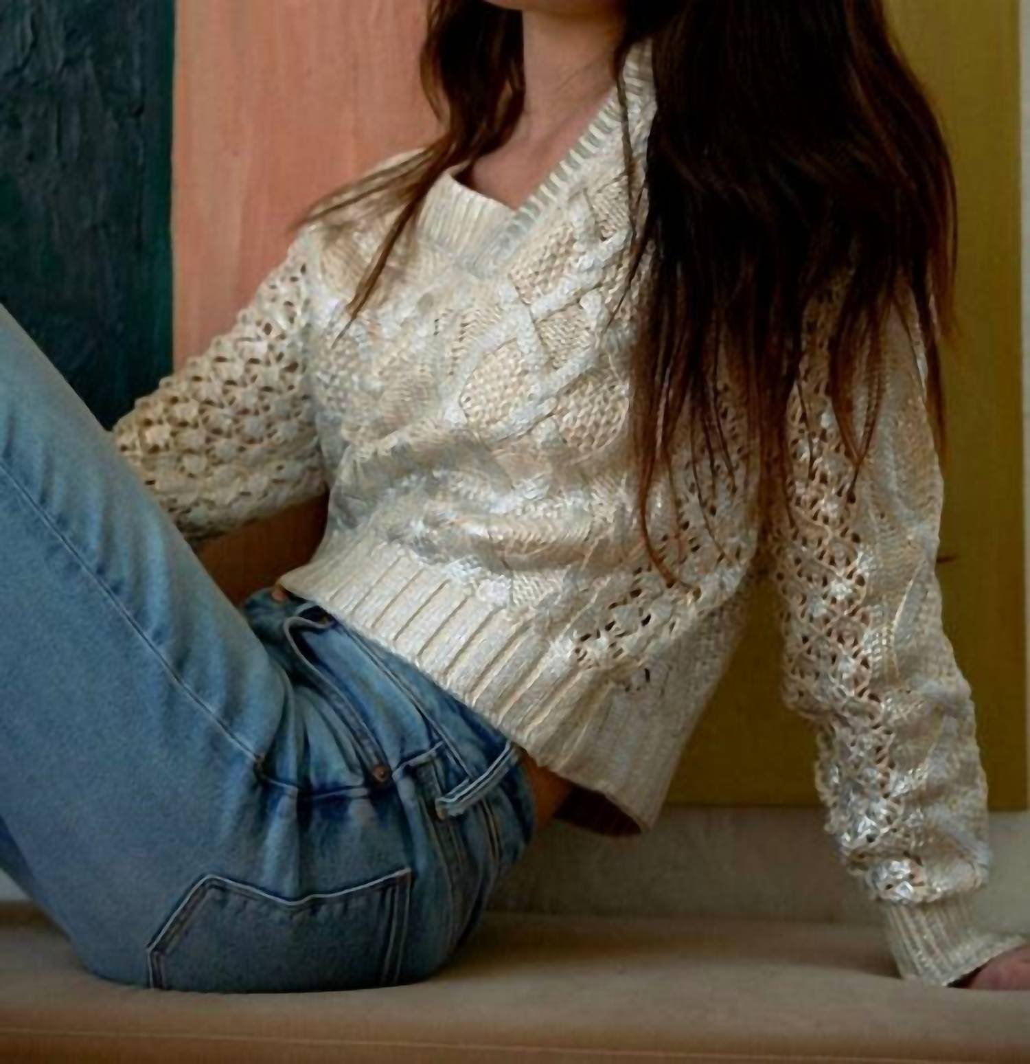 

Свитер Greta с серебряным покрытием Another Love