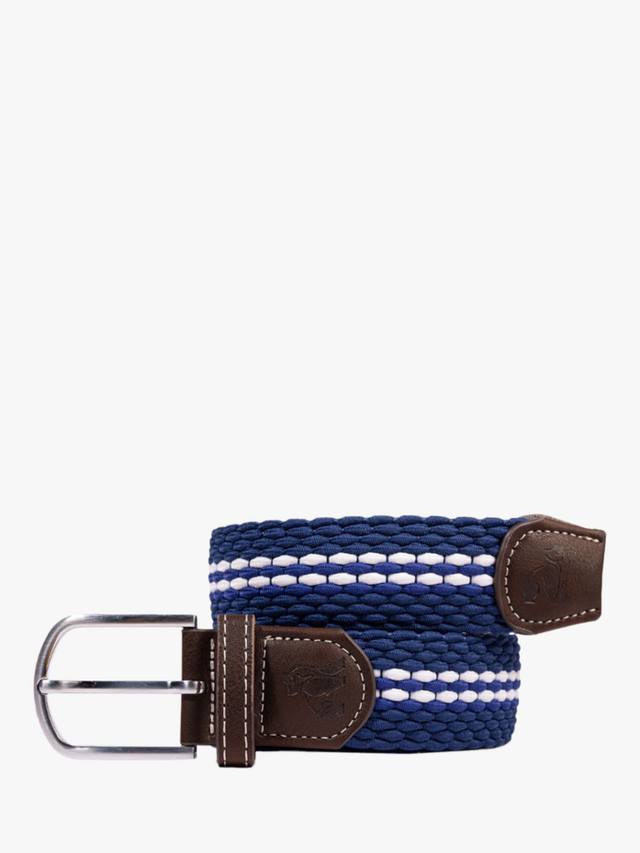 

Плетеный пояс в полоску Swole Panda, Navy