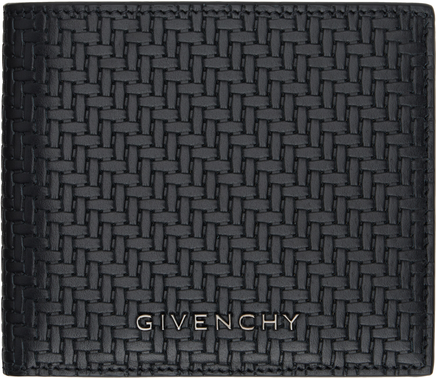 

Кожаный кошелек с плетеным эффектом Givenchy