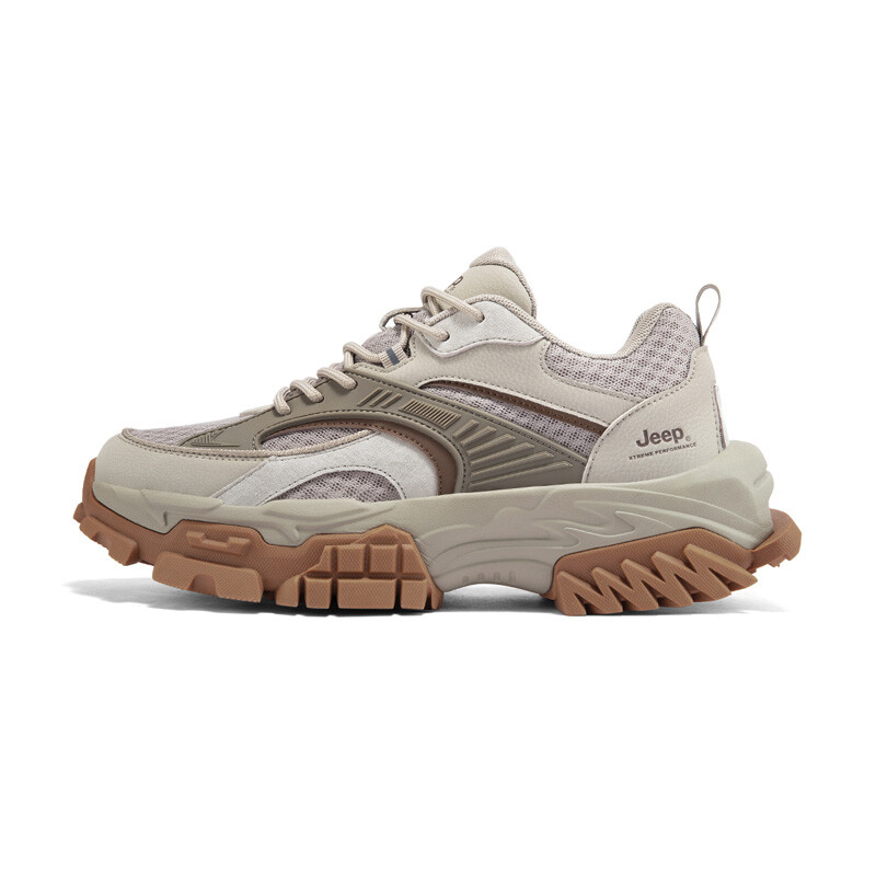 

Кроссовки мужские треккинговые Hiking / Trekking Shoes Men Low-Top Orange Jeep