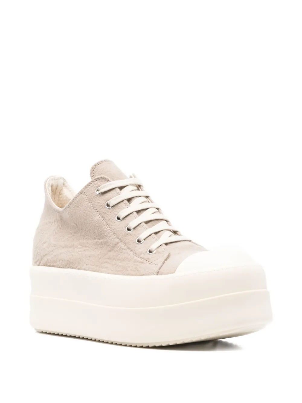 Кроссовки на платформе Rick Owens DRKSHDW, нейтральный — фото 2