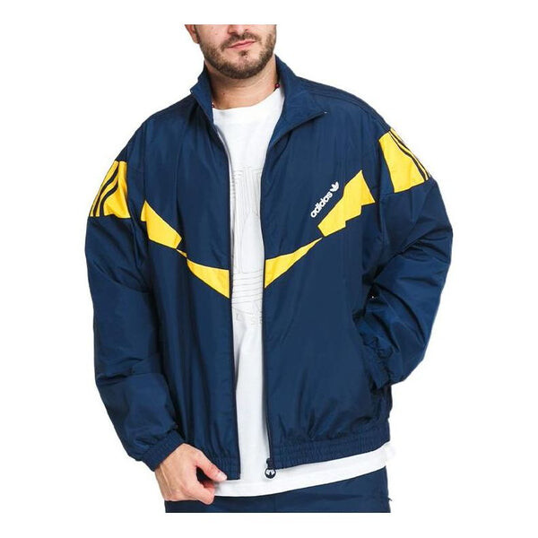 

Куртка adidas originals Pattern Printing Long Sleeves Jacket Blue, мультиколор