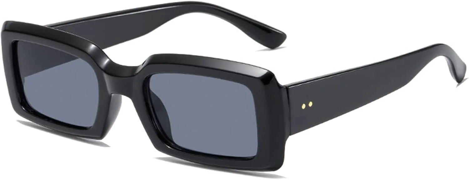 

Мужские спортивные солнцезащитные очки для вождения, пляжные очки в маленькой квадратной оправе, женские солнцезащитные очки для активного отдыха Generic, Black