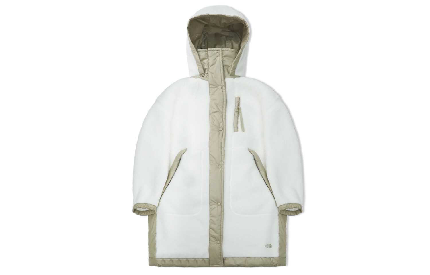 

Дизайнерская коллекция бархатная куртка унисекс белая The North Face, белый