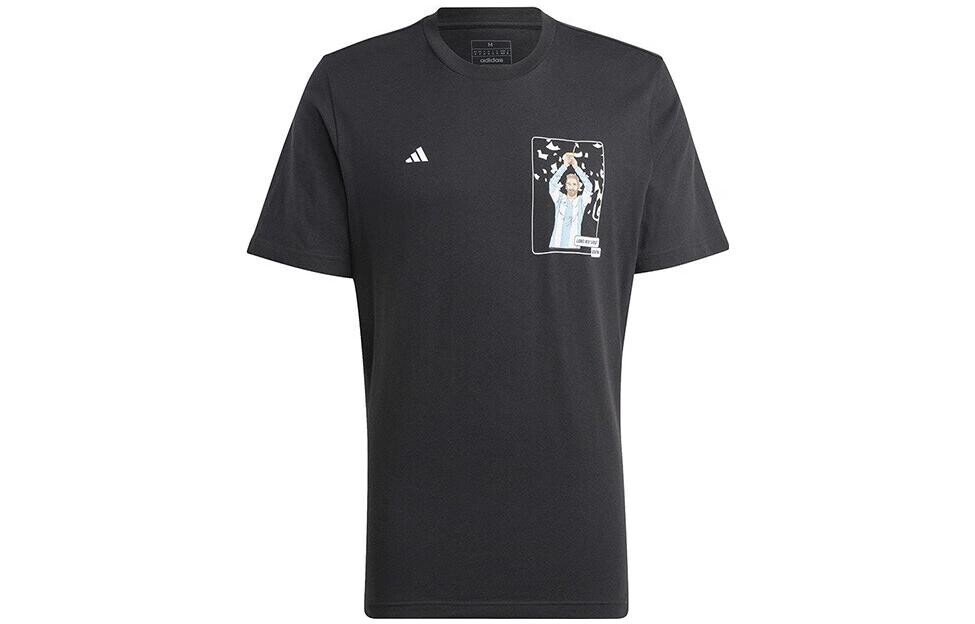 

Футболка мужская черная Adidas, черный
