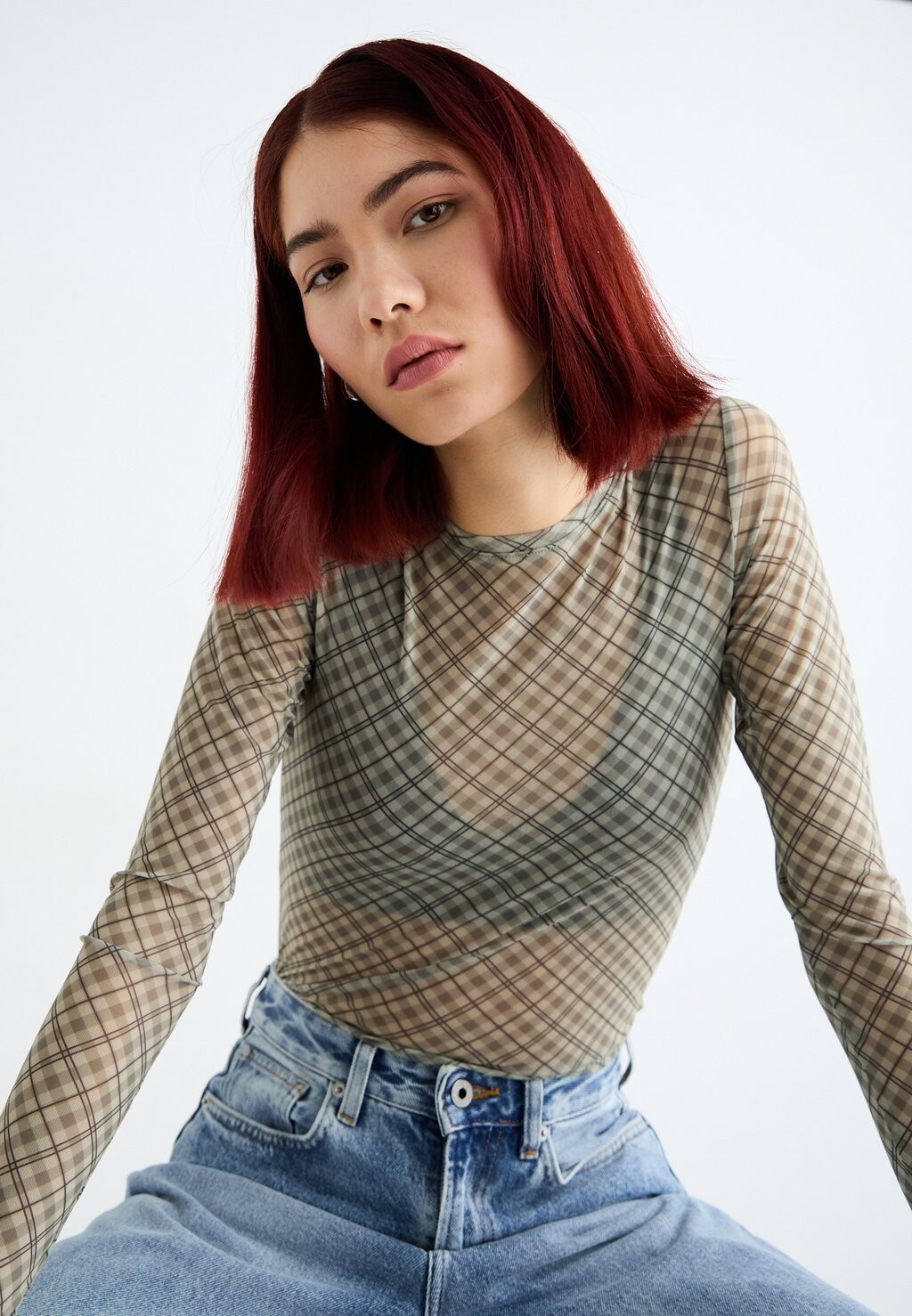 

Топ с длинными рукавами NICO LONG SLEEVE Weekday, бежевый