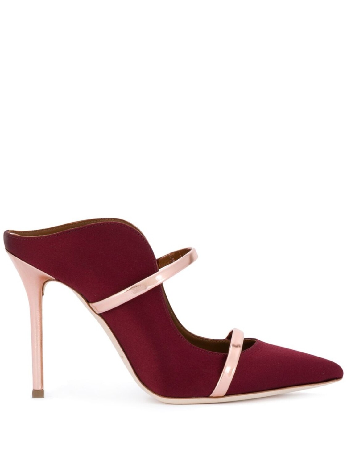 

Мюли Malone Souliers на контрастном каблуке, красный