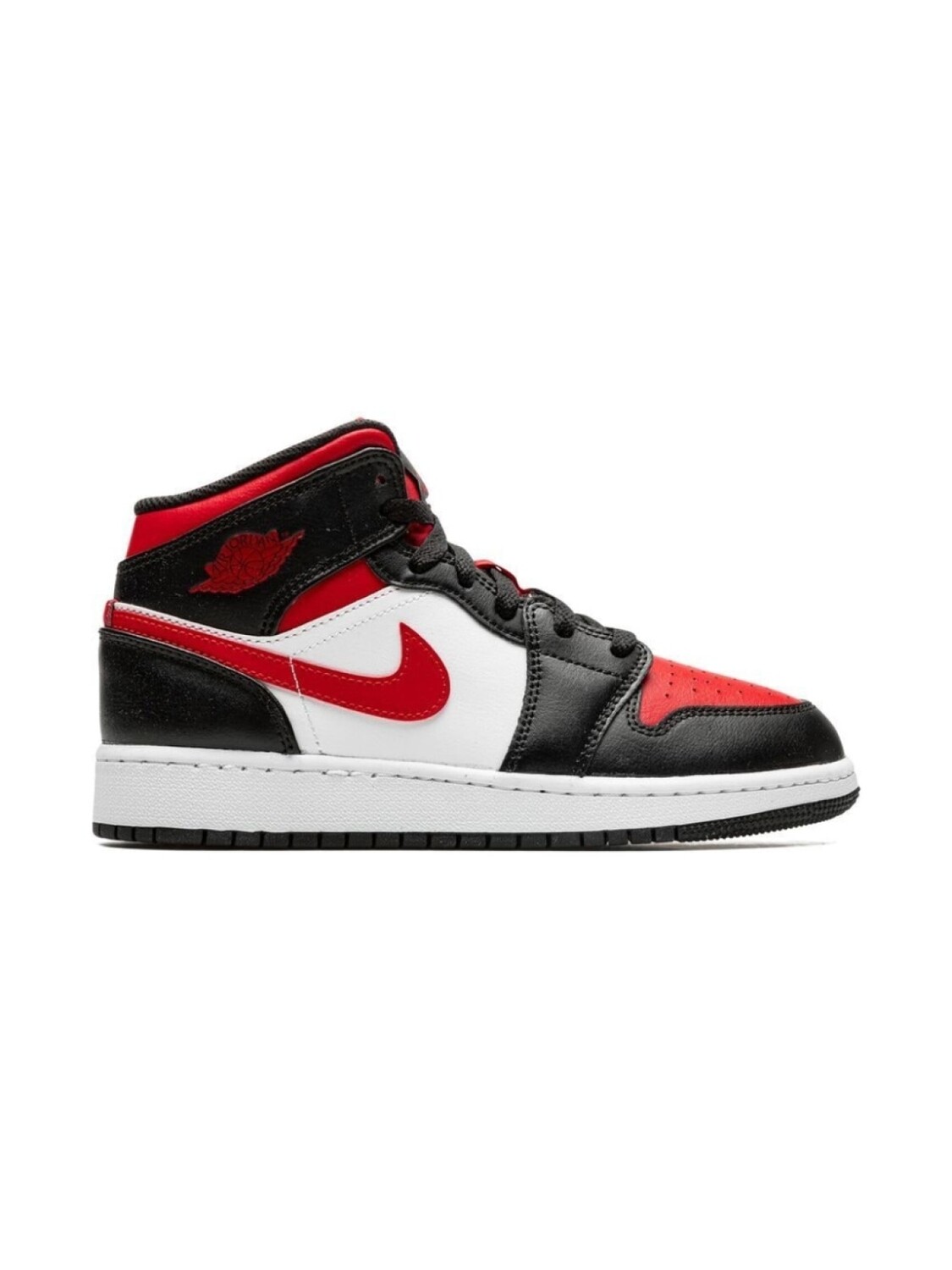 Jordan Kids кроссовки Air Jordan 1 Mid, черный — фото 2