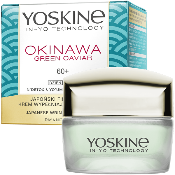 

Крем-лифтинг для лица дневной и ночной 60+, 50 мл Yoskine Okinawa green caviar