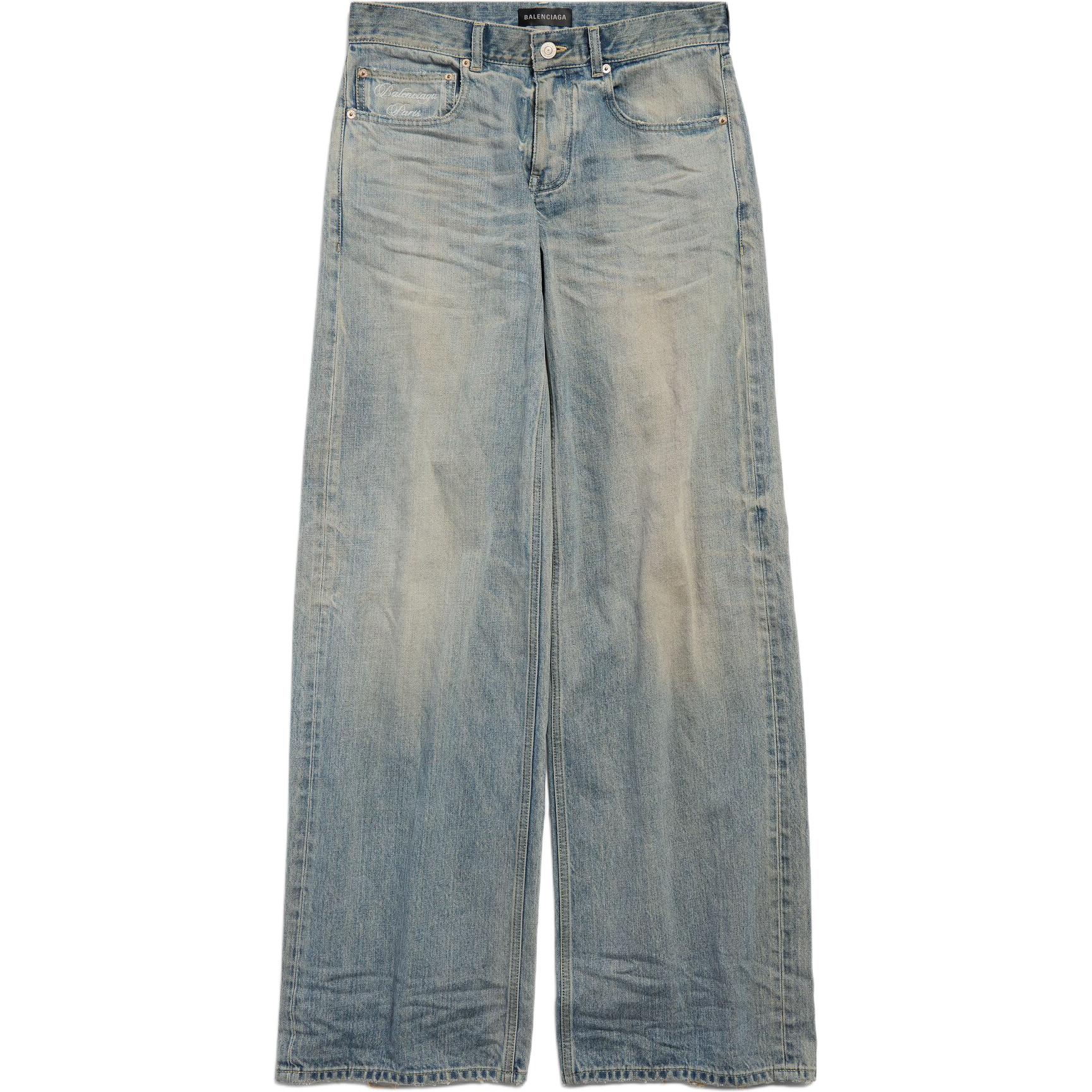 

FW25 Джинсы Loose Fit женские Balenciaga, синий
