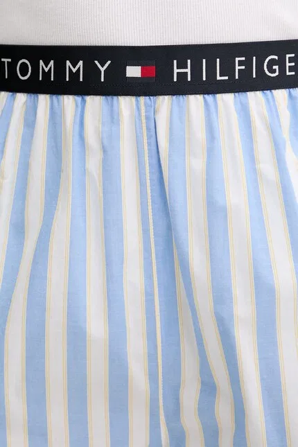 Шорты пижамные хлопковые Tommy Hilfiger, синий — фото 4