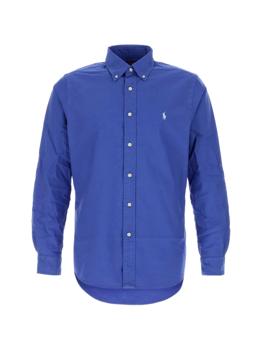 Рубашка из оксфордского хлопка Polo Ralph Lauren, синий