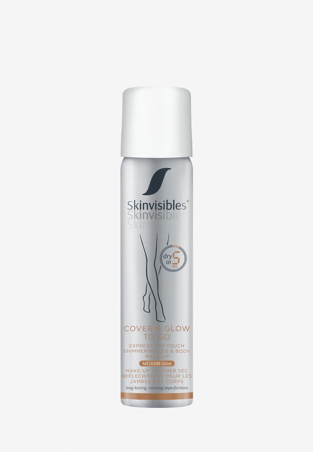 

Автозагар Cover & Glow To Go Skinvisibles, цвет medium glow