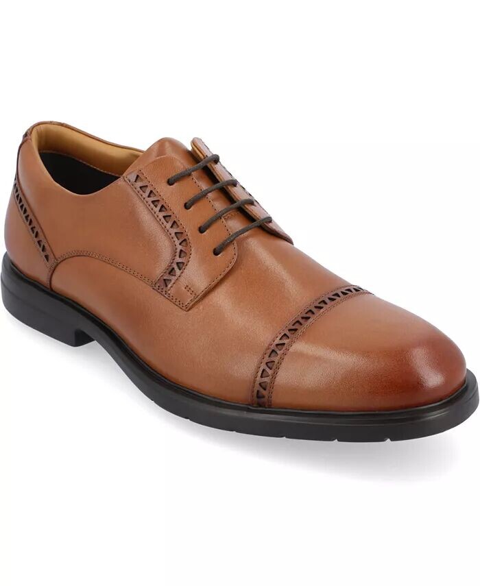 

Мужские туфли-дерби Kendrick Wide Width Cap Toe Thomas & Vine, коричневый