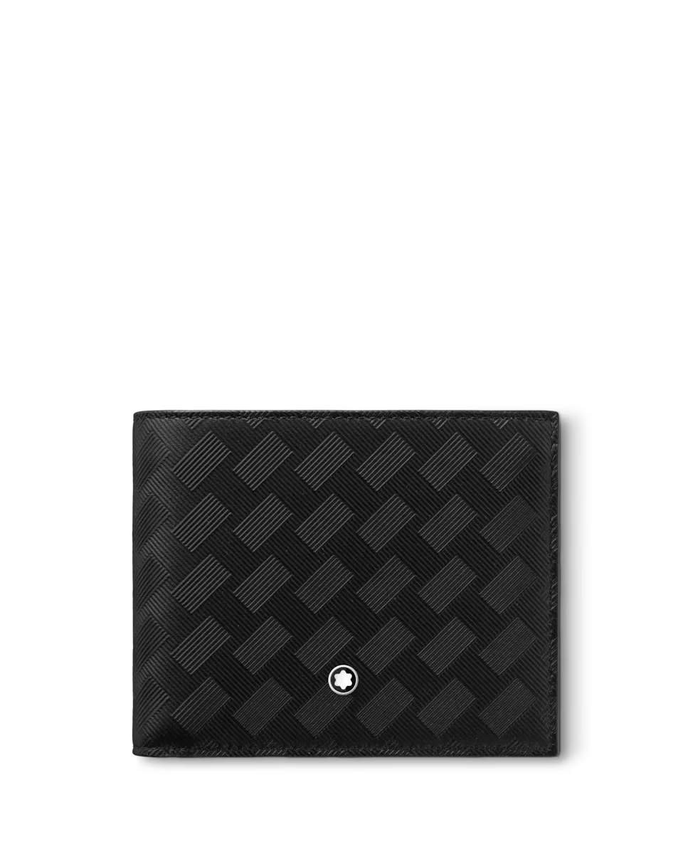 

Черный кожаный кошелек унисекс Montblanc
