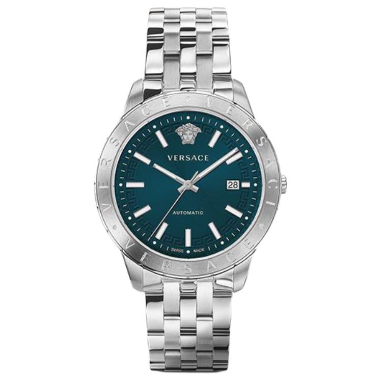 

VERSACE Часы Wrist Watch Quartz Movement Stainless Steel Watchband 43 Green Dial Men's Watch