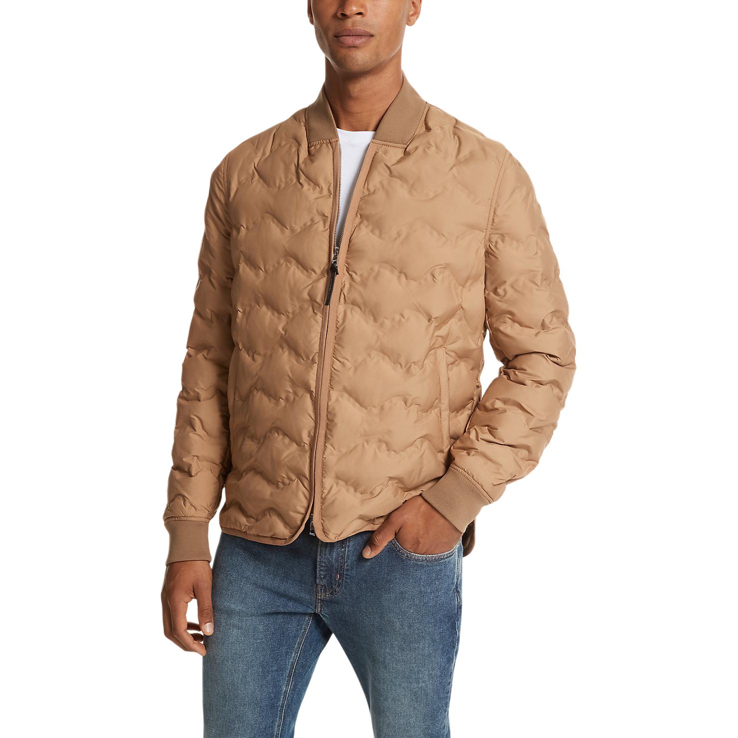 

MICHAEL KORS Стеганая куртка, Dark Camel