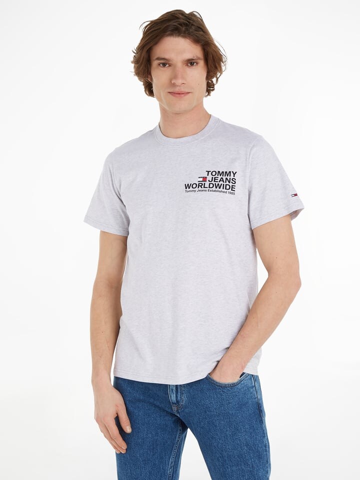 

Футболка Tommy Hilfiger, светло-серый