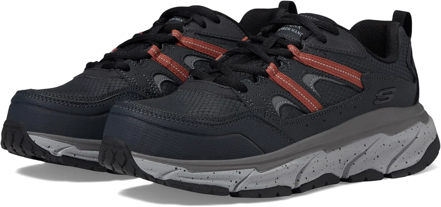 Мужские кроссовки Skechers D'lux Journey SR с защитным носком из углеродного наноматериала, красный — фото 2