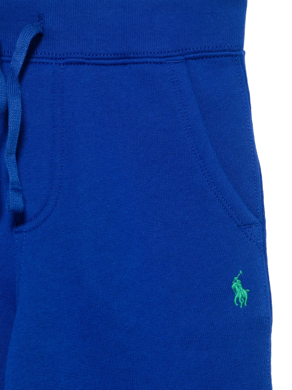 Спортивные брюки с логотипом Polo Pony POLO RALPH LAUREN KIDS, синий — фото 3