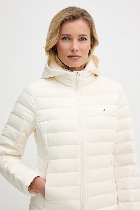 Пуховая куртка Tommy Hilfiger, бежевый — фото 4