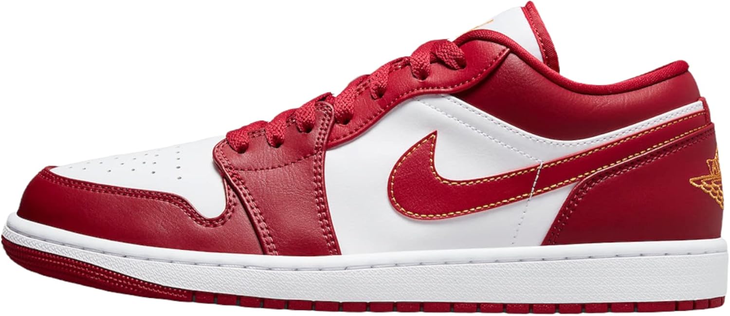 

Мужские кроссовки Nike Air Jordan 1 Elevate Low, Red Cardinal Curry Light White