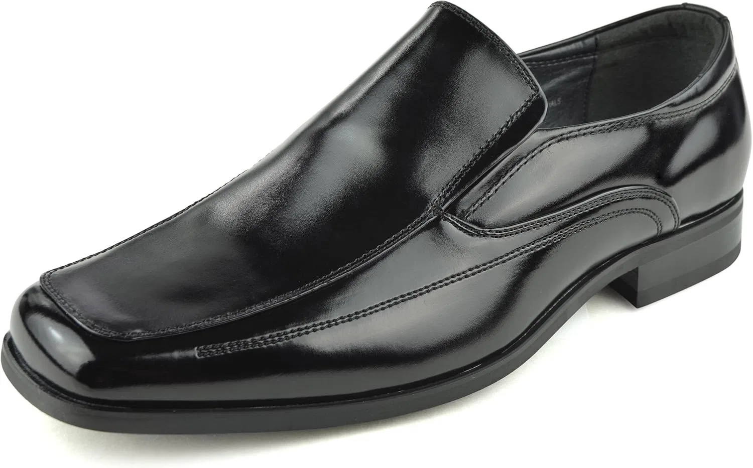 Лоферы классические кожаные Moda Di Raza, Black-v