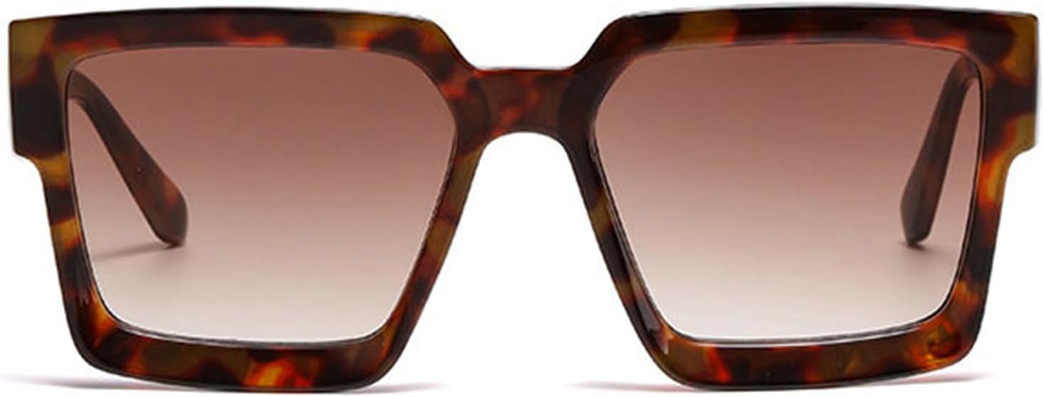 

Willochra — большие квадратные солнцезащитные очки для женщин, модные градиентные солнцезащитные очки для мужчин в стиле панк, защита от УФ-излучения для путешествий, C6